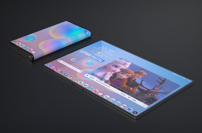 Samsung galaxy z fold tablet