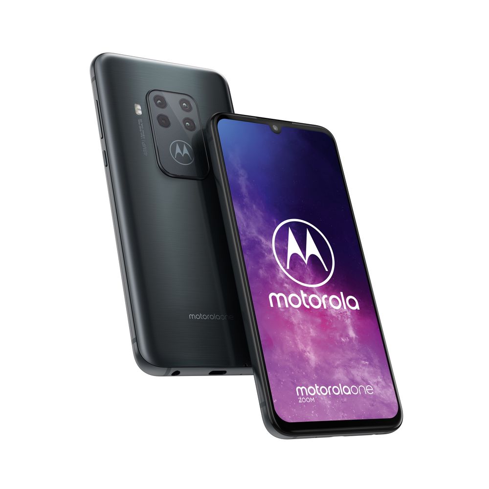 Motorola one zoom displej
