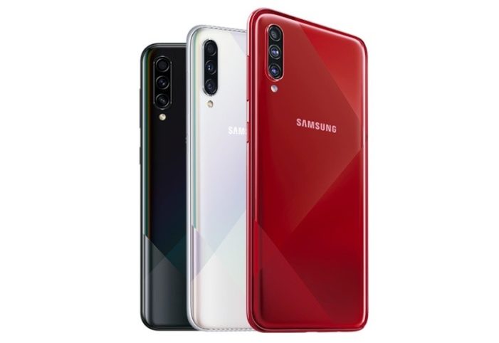 Samsung Galaxy A70s farby