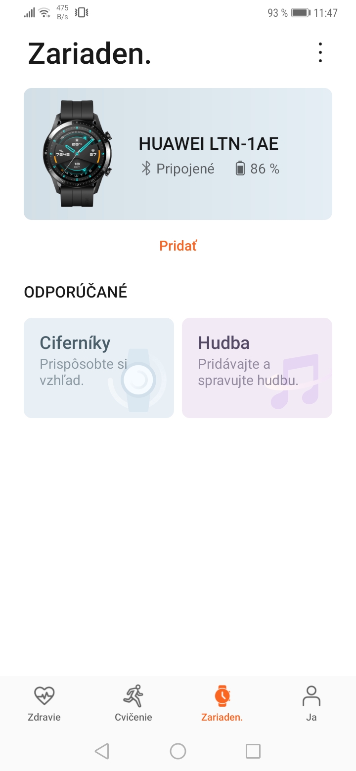 Huawei Health screenshot