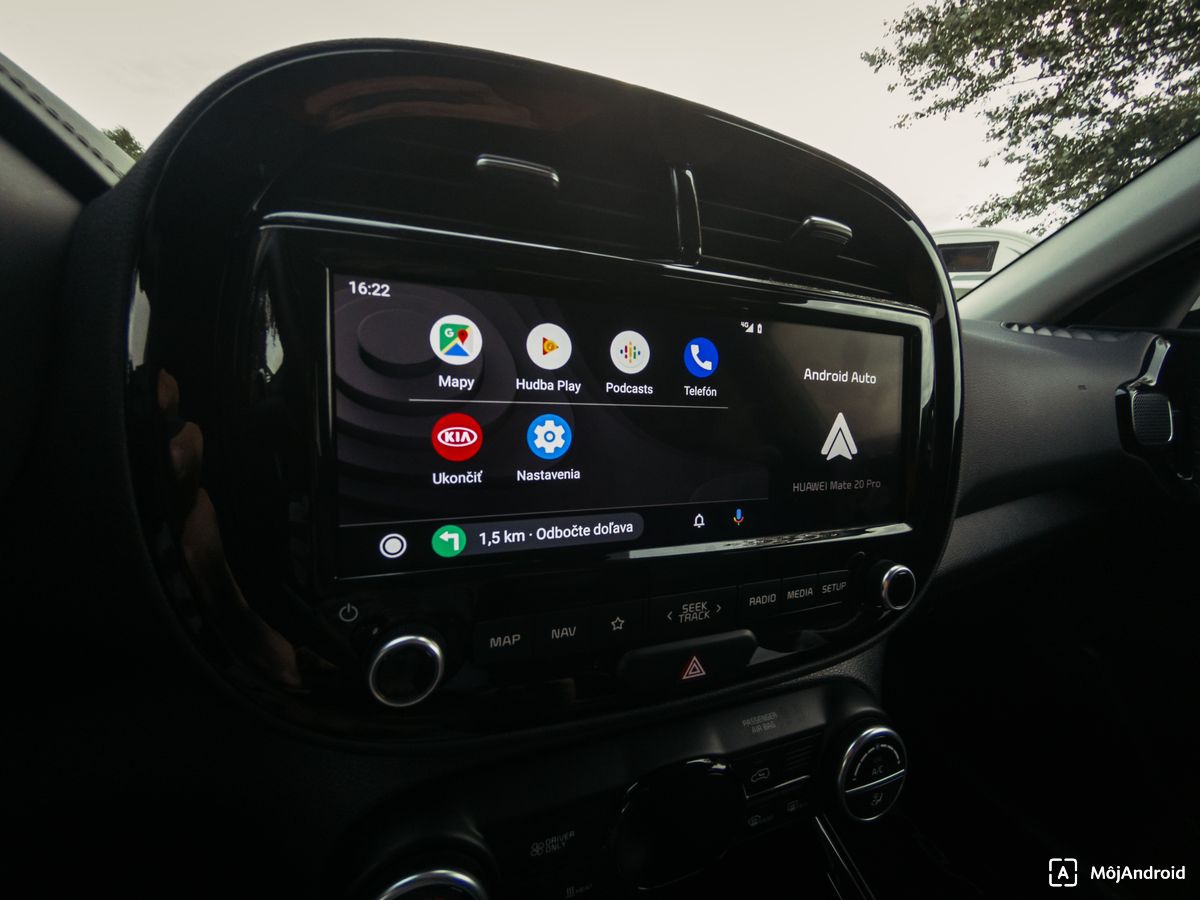 Kia e-Soul Android Auto infotainment