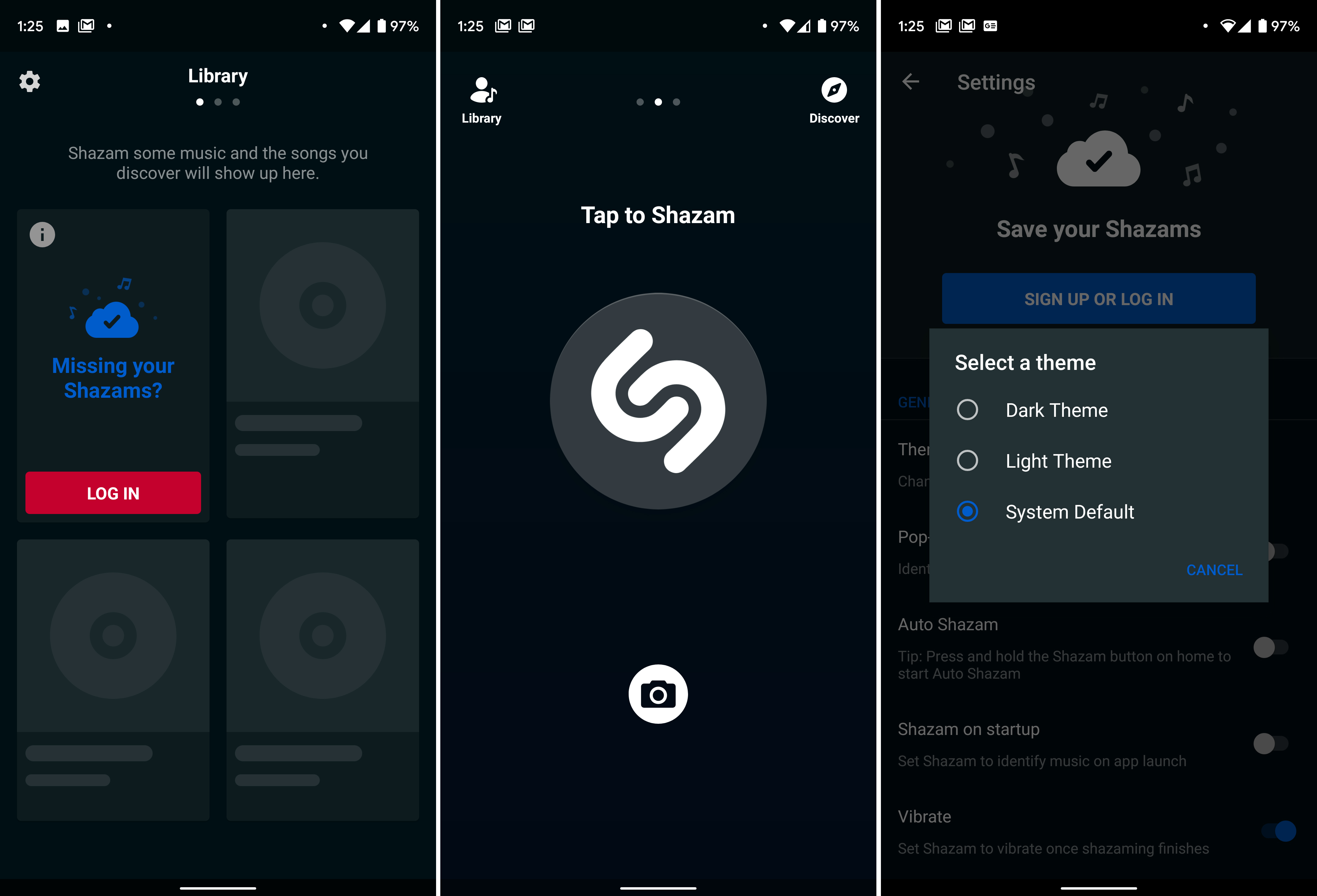 Музыка на телефон шазам. Shazam приложение. Шазам на компьютер. Шазам приложение Интерфейс. Shazam Android.