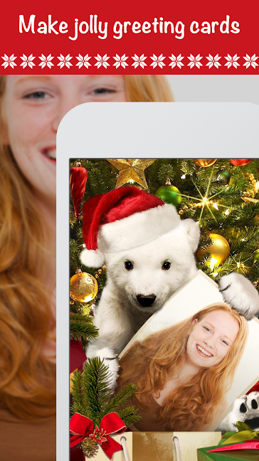 christmas photo frames, effects and cards art
