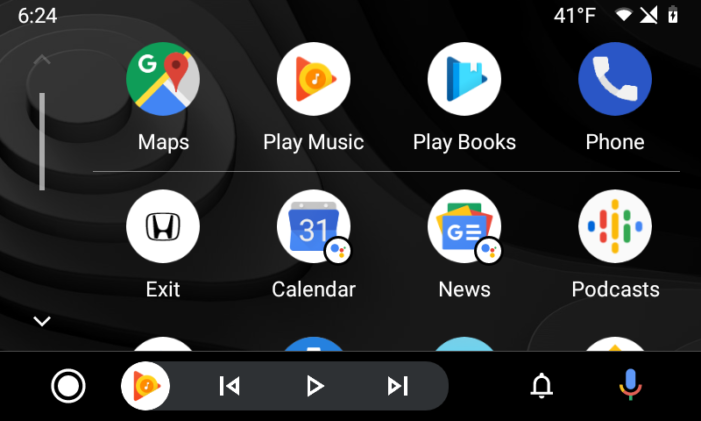 Android Auto všetky aplikácie