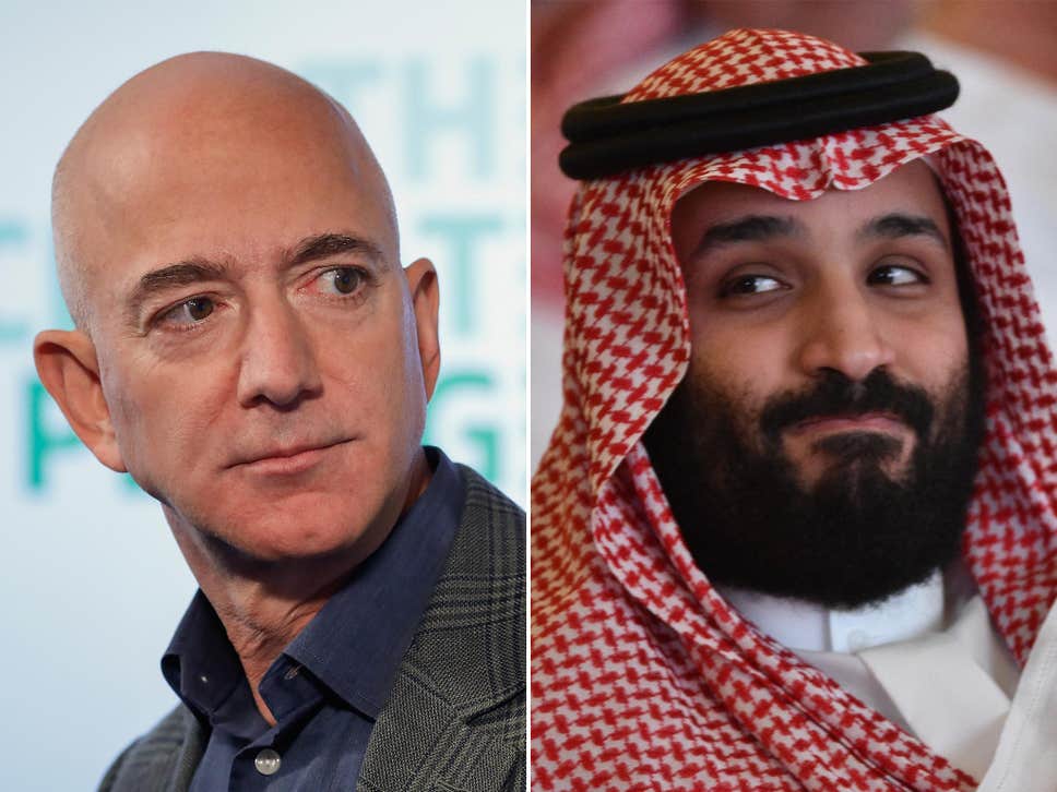 Jeff Bezos a saudskoarabsky princ