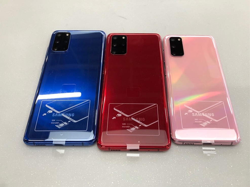 Samsung Galaxy S20+ farby