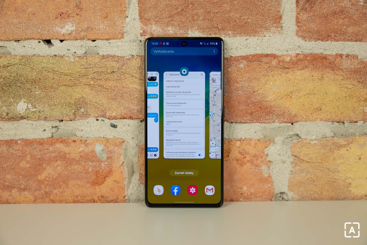 Samsung Galaxy S10 Lite menu aplikacii