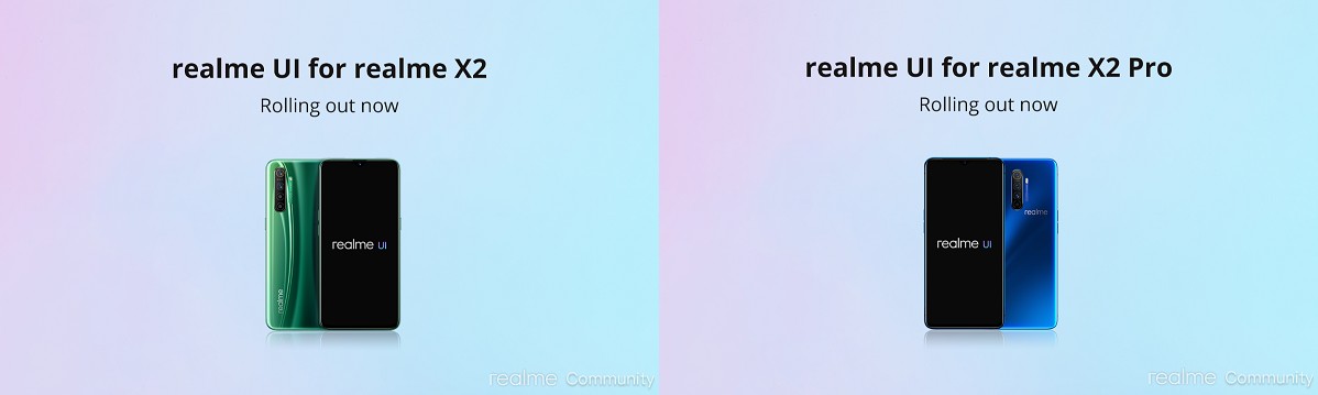 Realme X2 Realme X2 Pro aktualizácia
