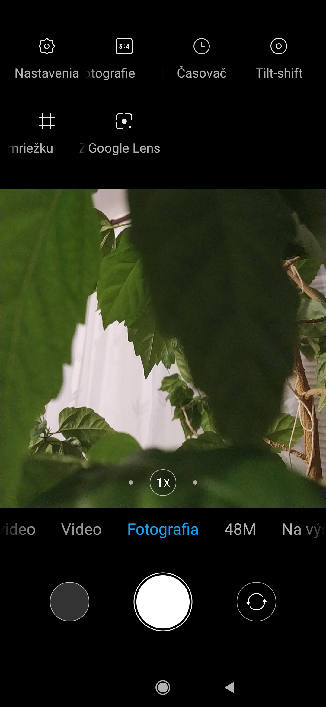 Redmi Note 8T aplikácia fotoaparátu video
