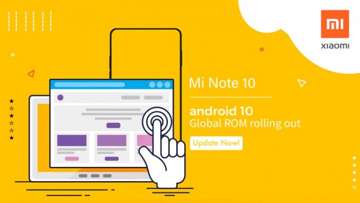 Xiaomi Mi Note 10 aktualizácia na Android 10