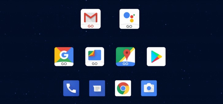 ikony android Go