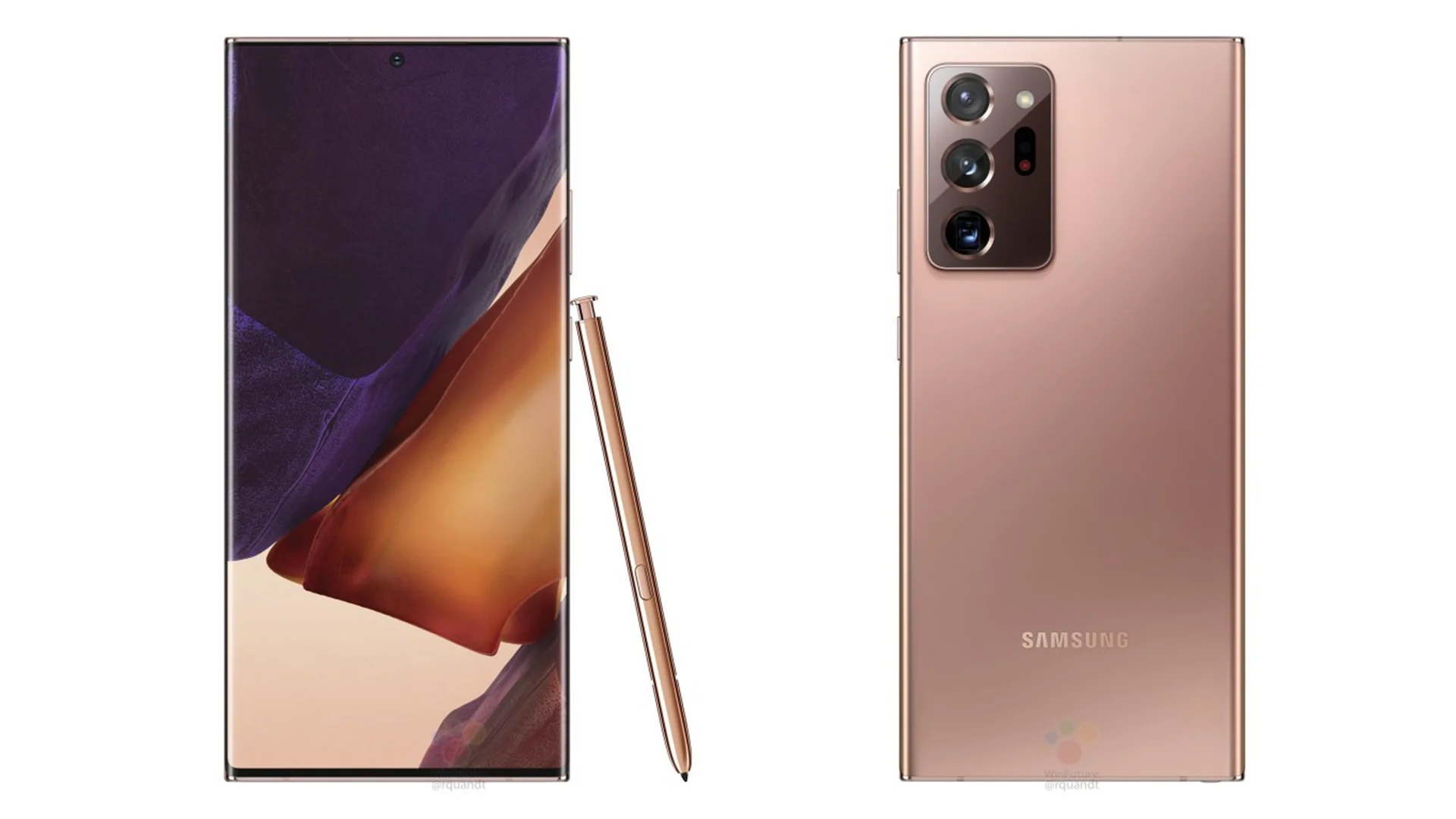Samsung Galaxy Note 20 Ultra zlatý