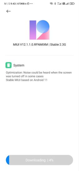 Xiaomi Mi Note 10 Lite Android 11