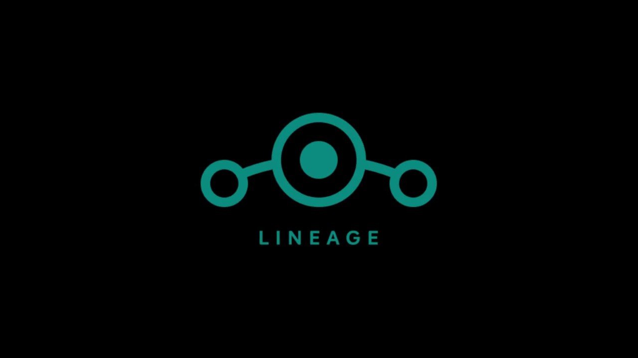 LineageOS logo čierne