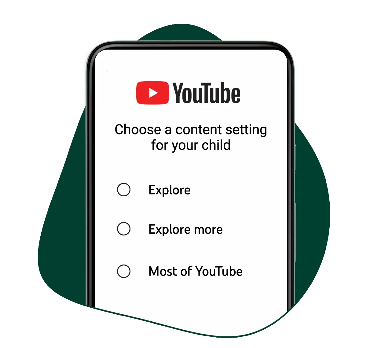 YouTube pre deti - výber obmedzenia