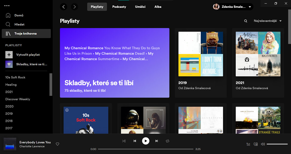 Spotify playlisty
