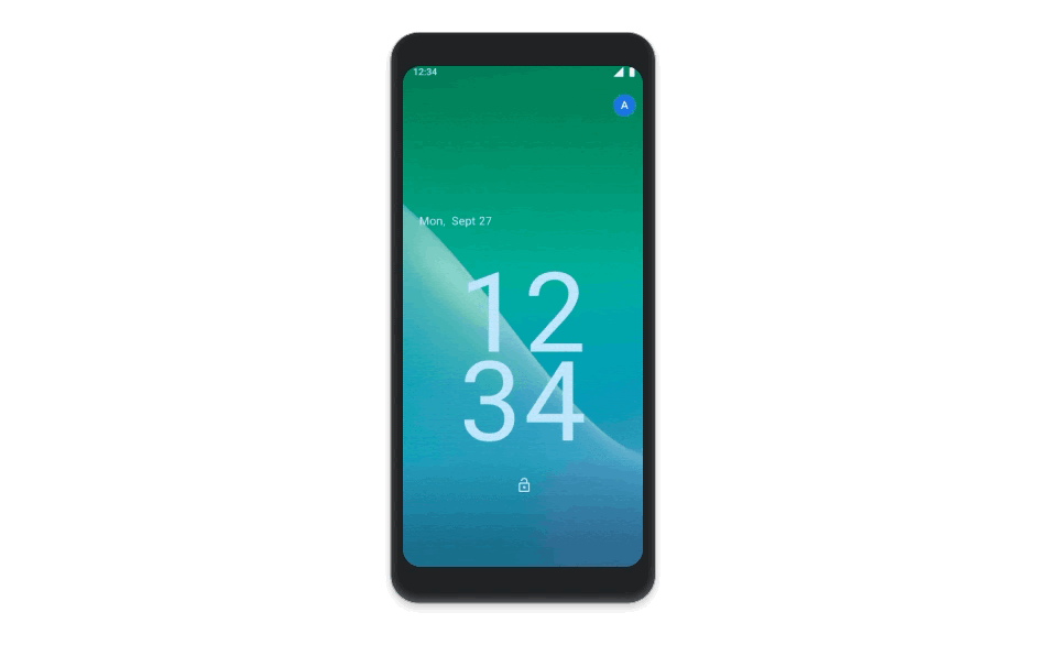 Android 12 Go profily
