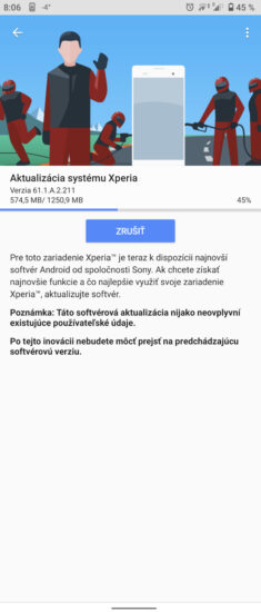 Sony Xperia 1 III - Android 12 na Slovensku