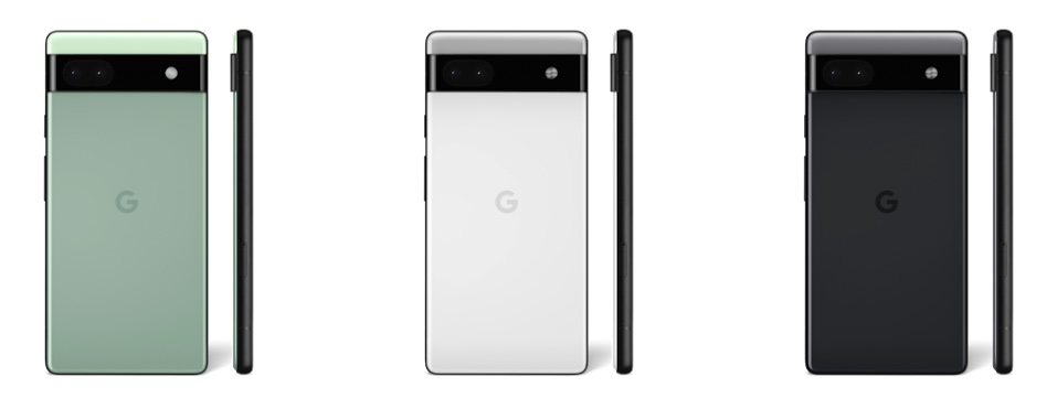 Google Pixel 6a farby