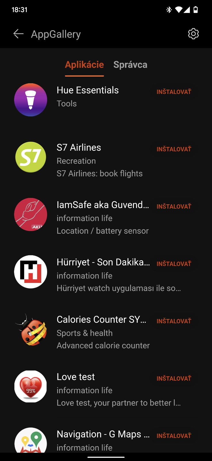 Huawei Watch GT3 Pro aplikácia Huawei Health screenshot snímka obrazovky