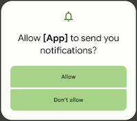Android 13 Povolenie pre odosielanie notifikácií