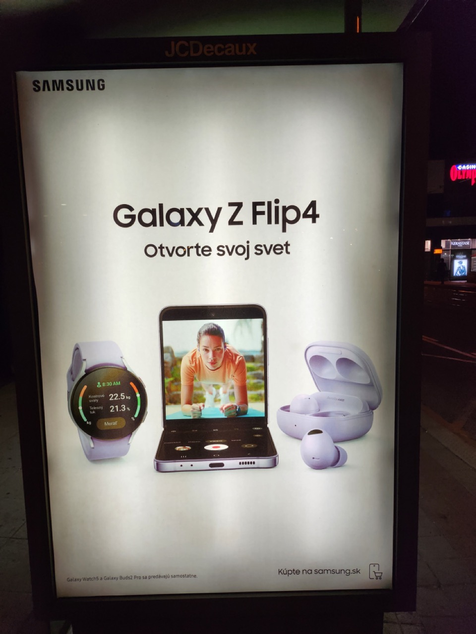 Samsung Galaxy Z Flip4 ukážková fotografia