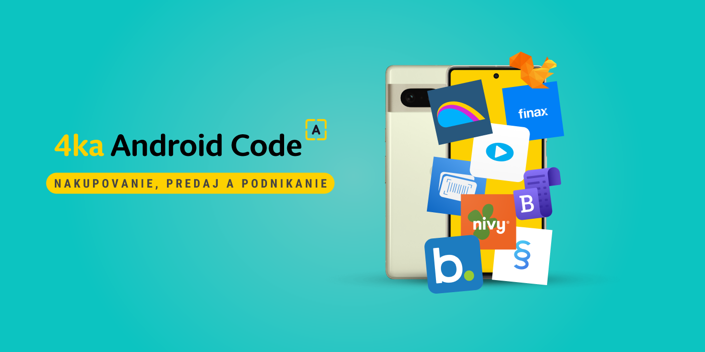 4ka Android Code: Toto sú najlepšie aplikácie pre nakupovanie, predaj a podnikanie