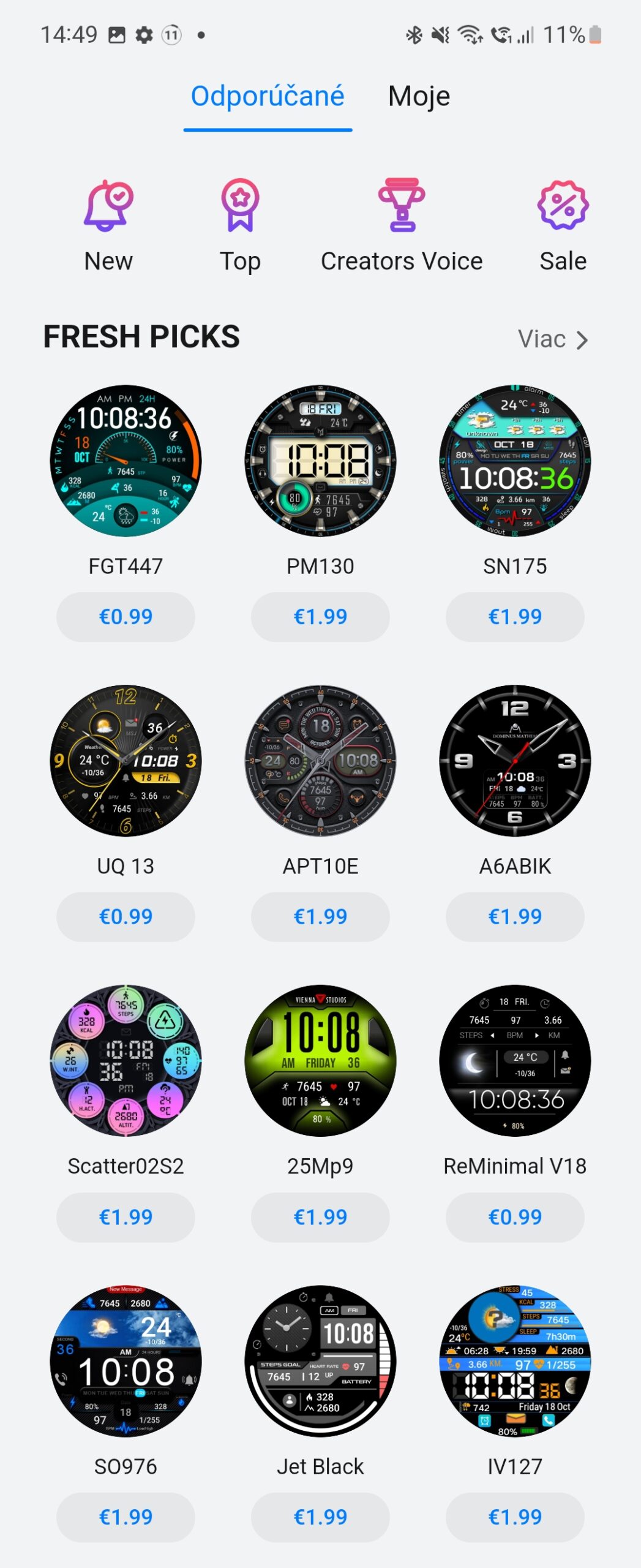 Huawei Watch GT 3 SE aplikácia