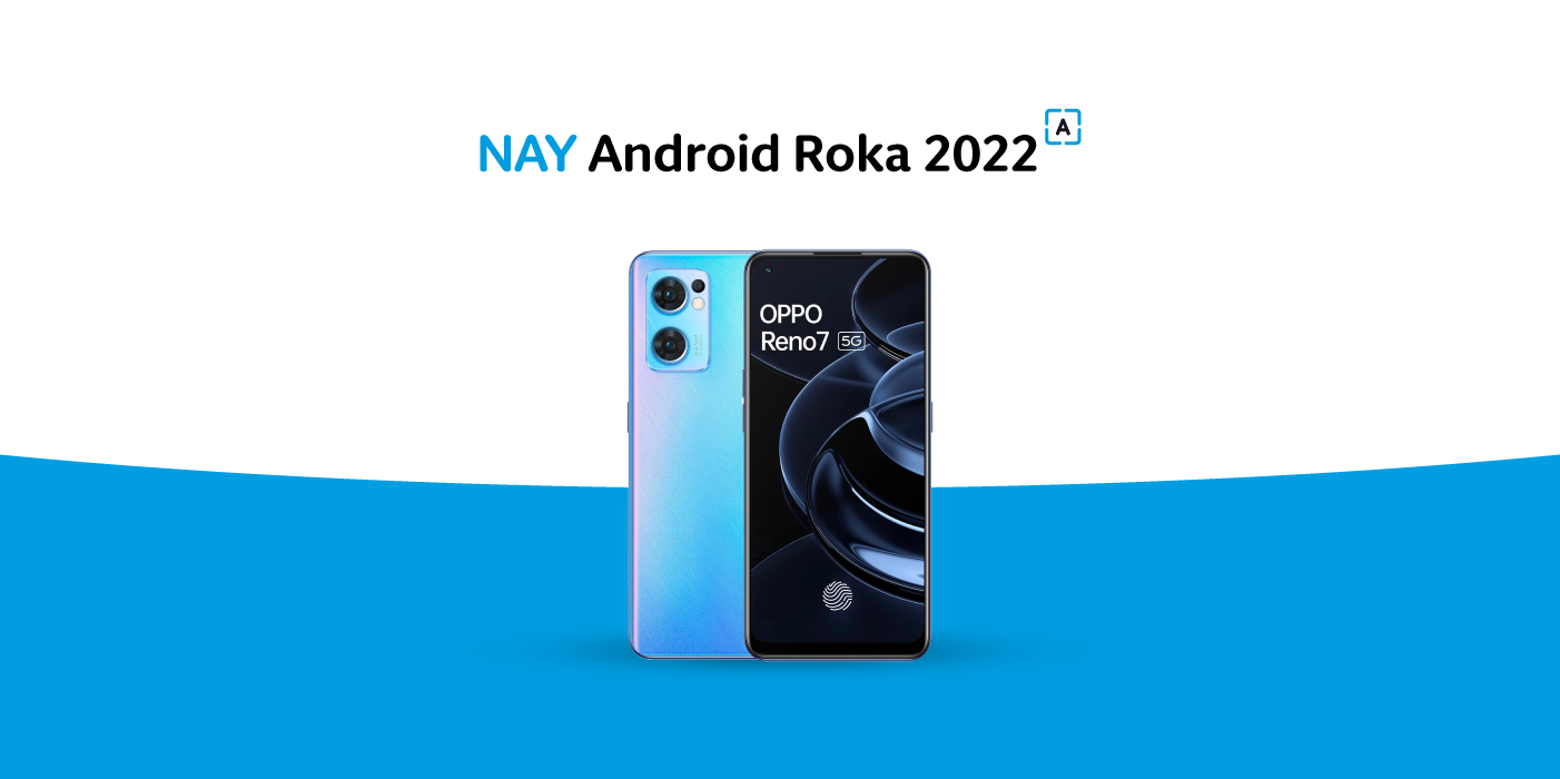 Hlasujte v ankete NAY Android Roka 2022 a vyhrajte OPPO Reno7 5G