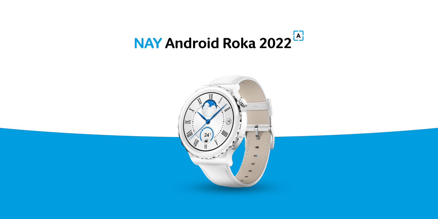 Hlasujte v ankete NAY Android Roka 2022 a vyhrajte Huawei Watch GT 3 Pro