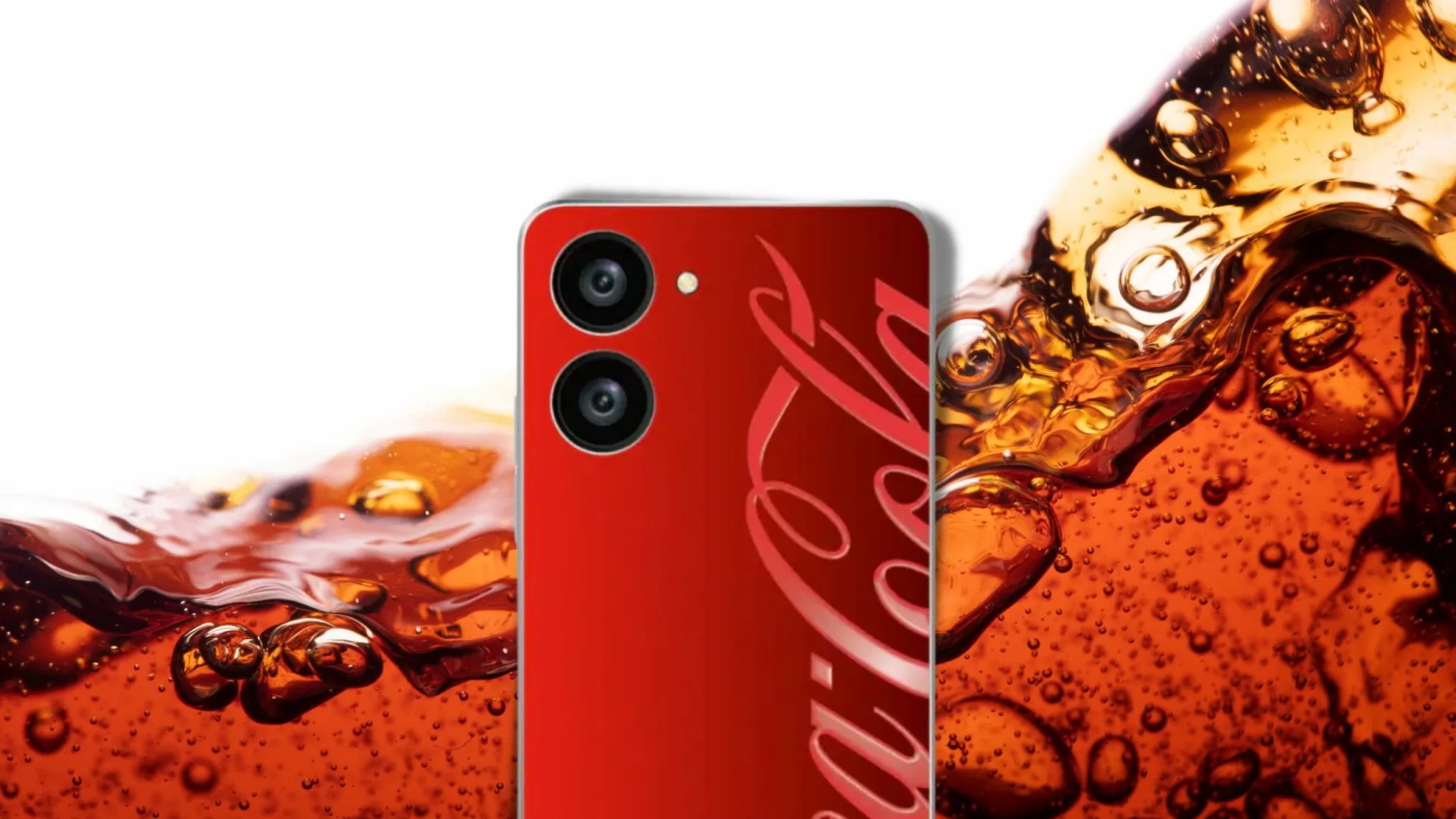 Takto vyzerá prvý smartfón spoločnosti Coca Cola