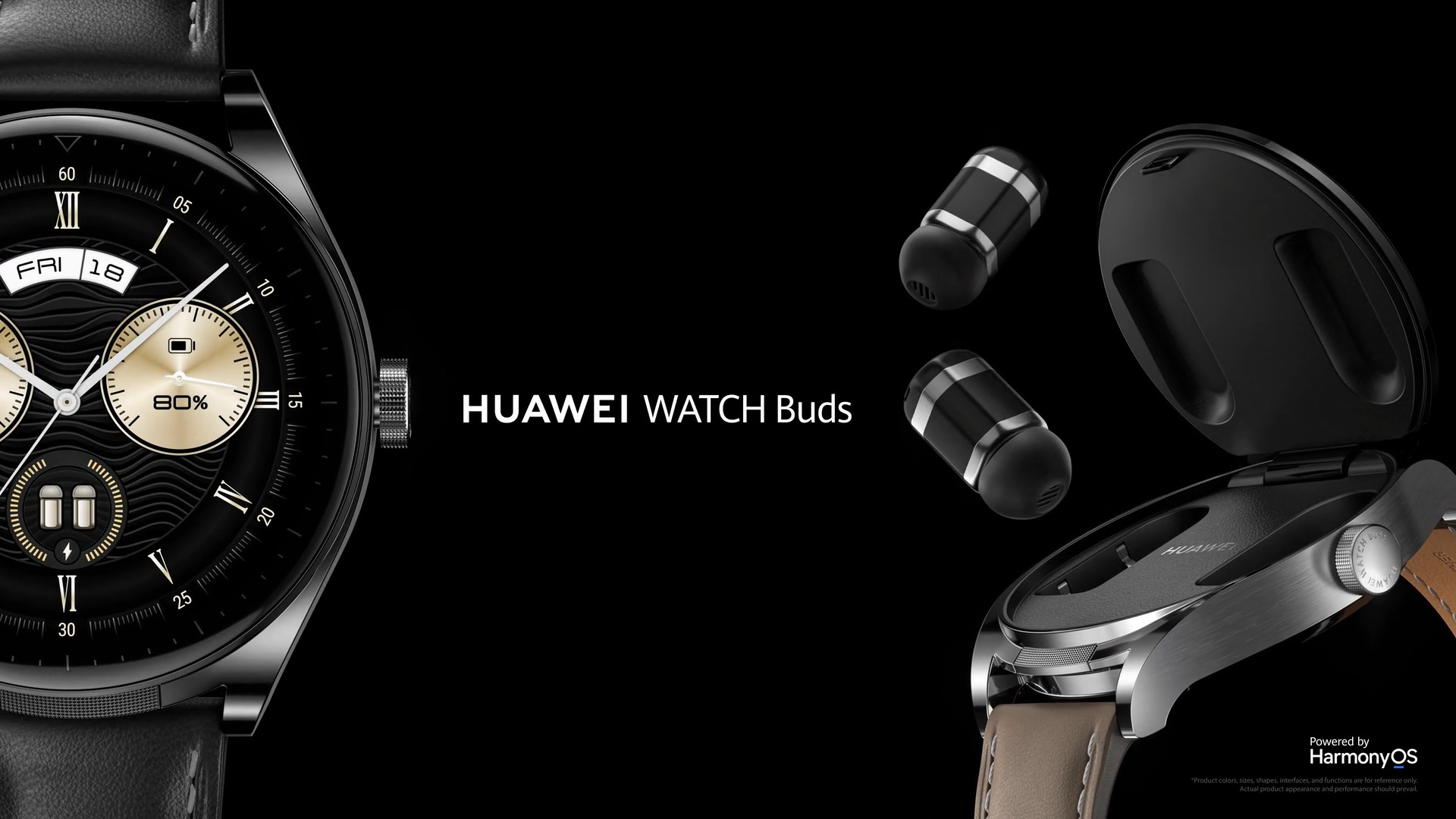Smart hodinky Huawei Watch Buds s integrovanými slúchadlami prichádzajú do Európy