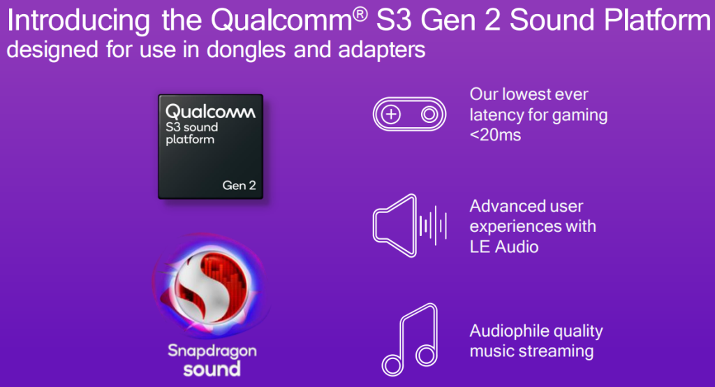 Qualcomm S3 Gen 2 Sound Platform