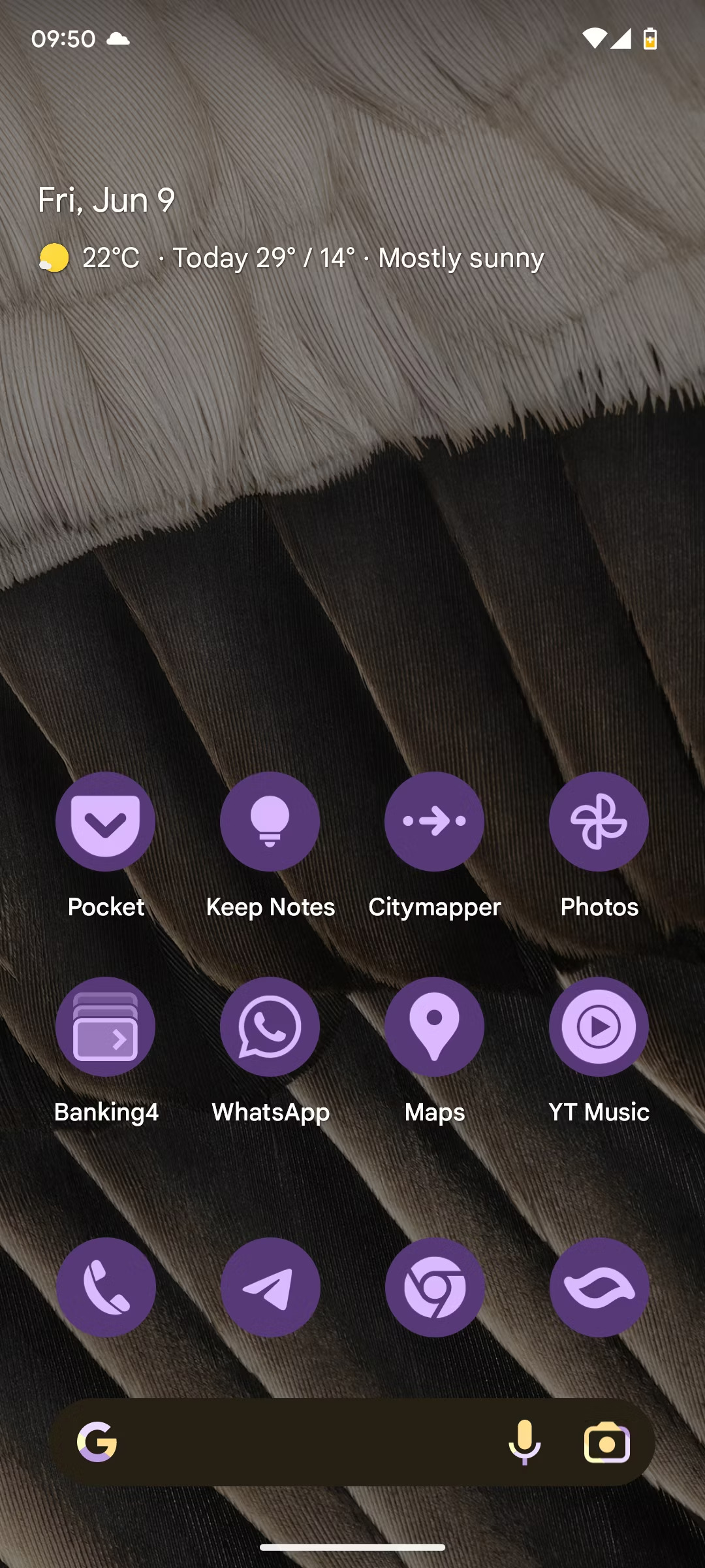 Android 14 - Stmavenie pozadia