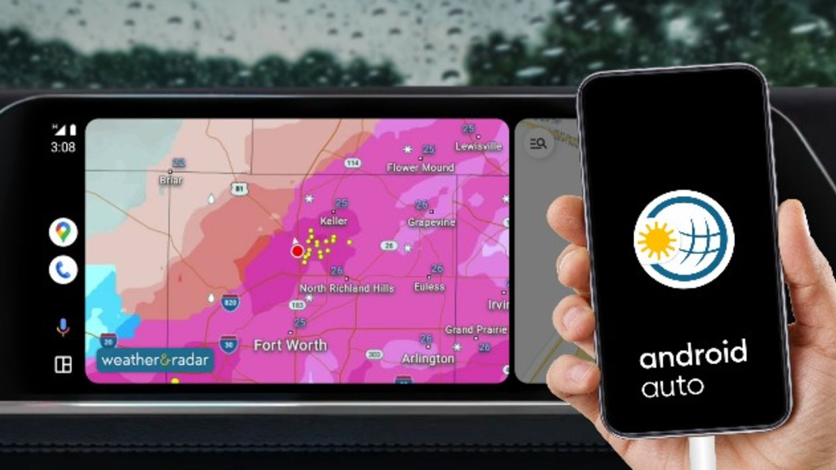Automobil vám vopred oznámi, že sa blížite k búrke. Google prináša novinky pre Android Auto