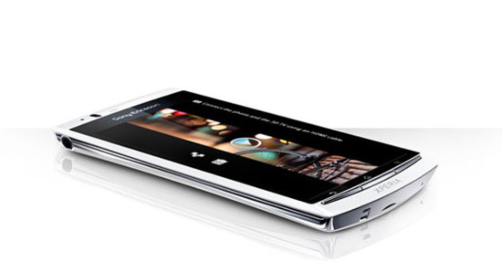 Sony Ericsson Xperia Arc S - Android telefón - 9